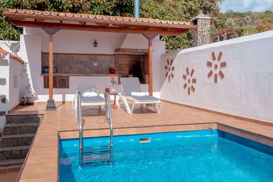 El Amanecer - Villa Privada Con Piscina Agua Salada, Barbacoa Y Chimenea Breña Baja Exterior foto